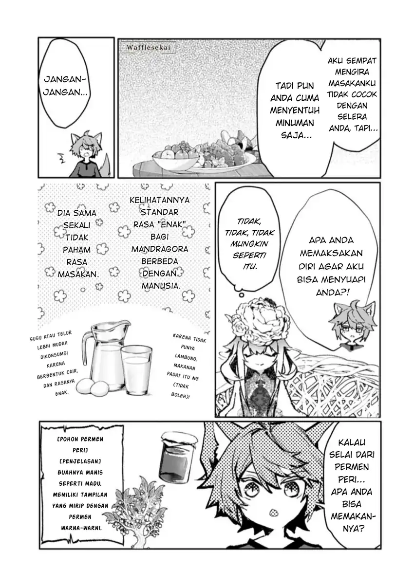 Mandragora tte Baretara Toubatsu desu ka?: Hana no Majo no Hohoemi wa Kanchigai no Tane o Maku Chapter 6.1 - halaman 18