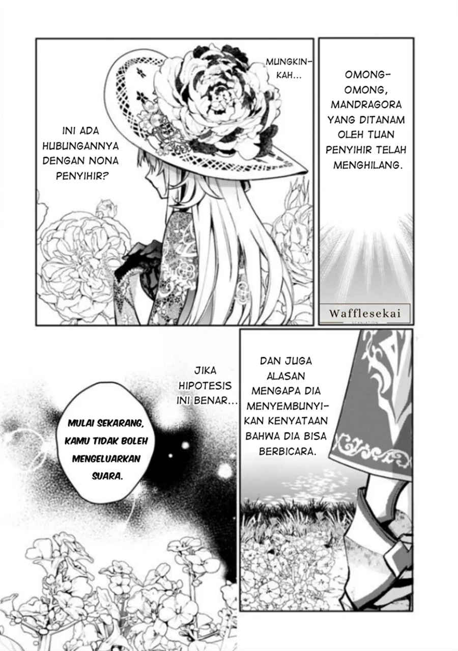 Mandragora tte Baretara Toubatsu desu ka?: Hana no Majo no Hohoemi wa Kanchigai no Tane o Maku Chapter 7.2 - halaman 11
