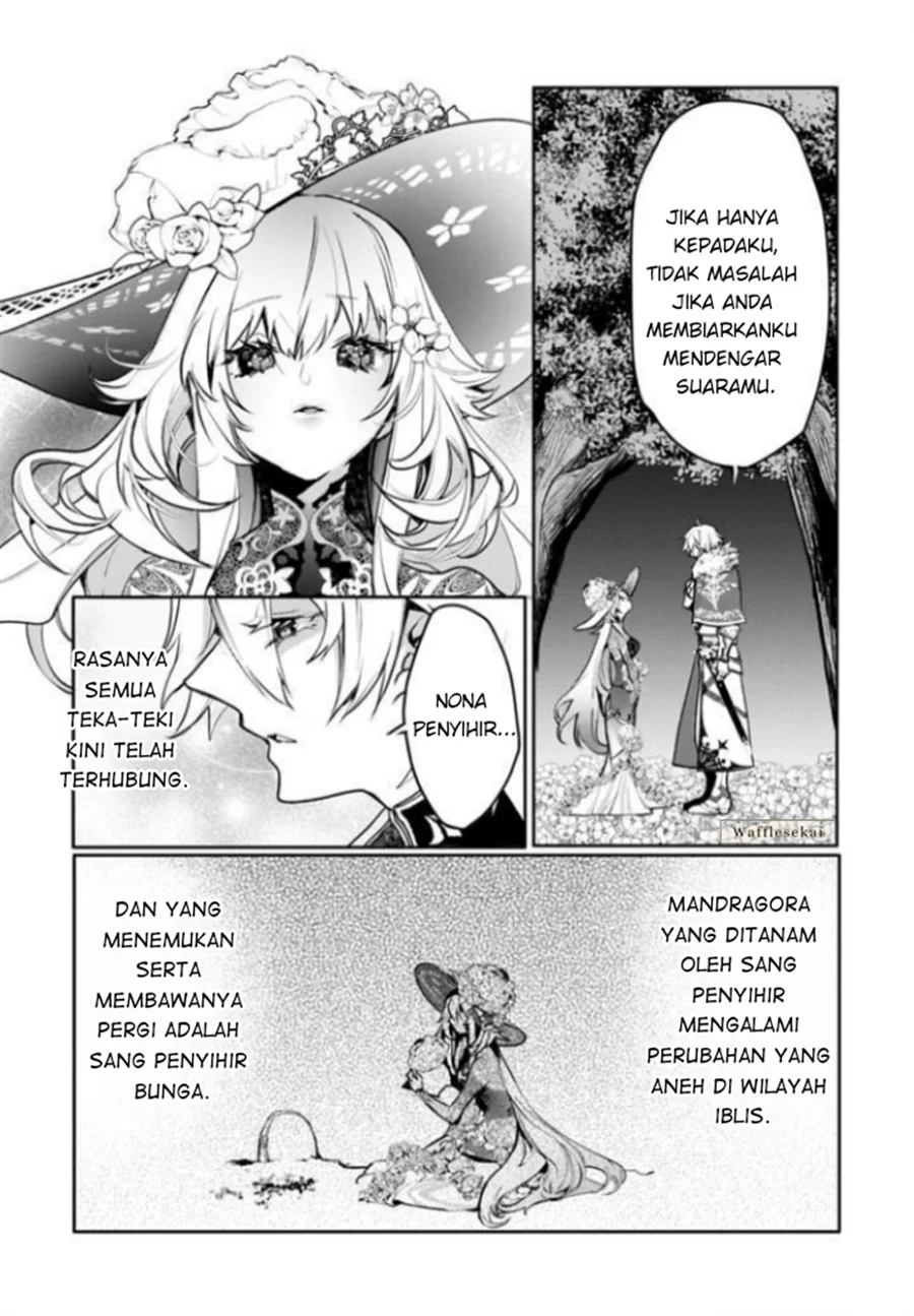 Mandragora tte Baretara Toubatsu desu ka?: Hana no Majo no Hohoemi wa Kanchigai no Tane o Maku Chapter 7.2 - halaman 18