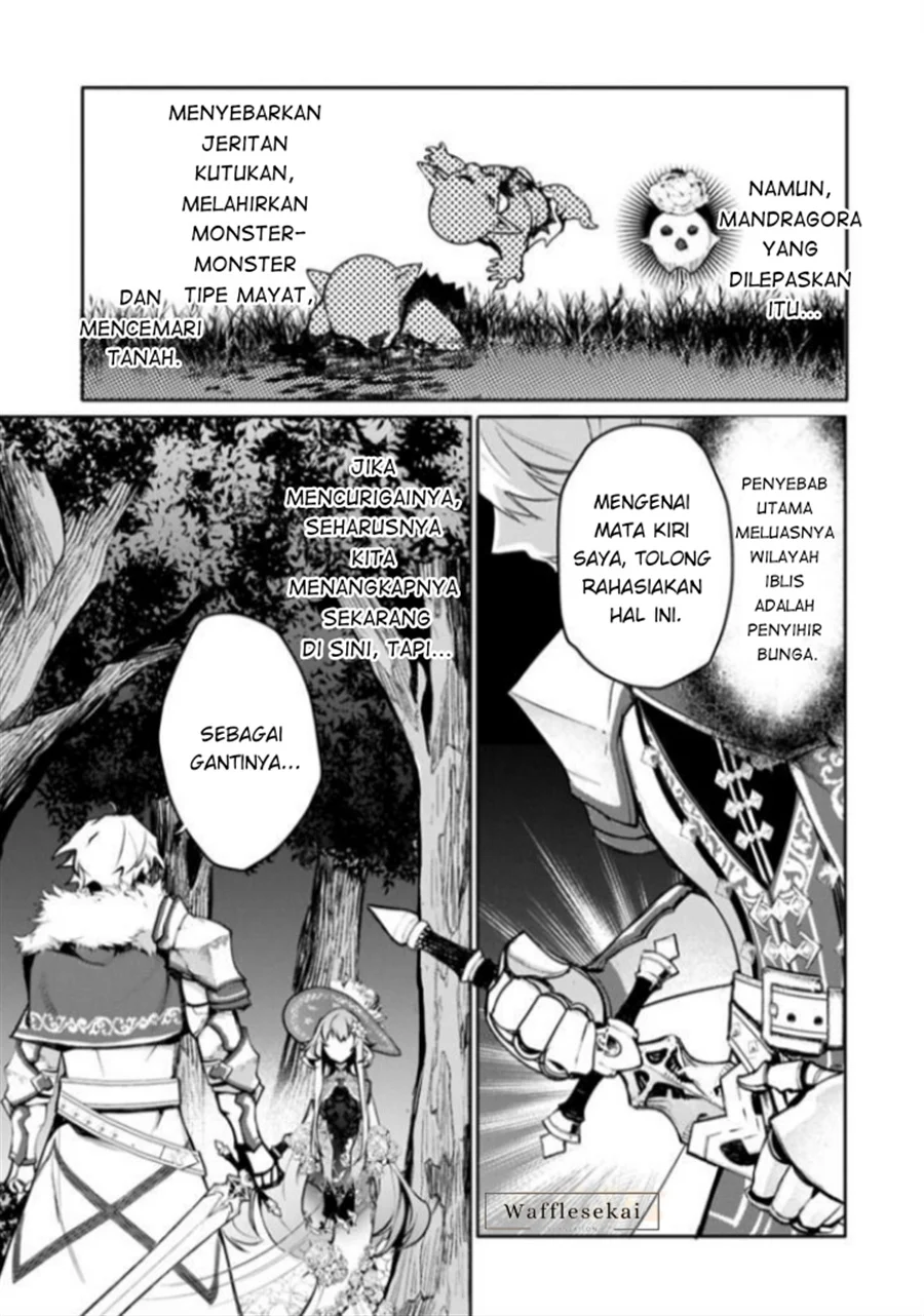 Mandragora tte Baretara Toubatsu desu ka?: Hana no Majo no Hohoemi wa Kanchigai no Tane o Maku Chapter 7.2 - halaman 19