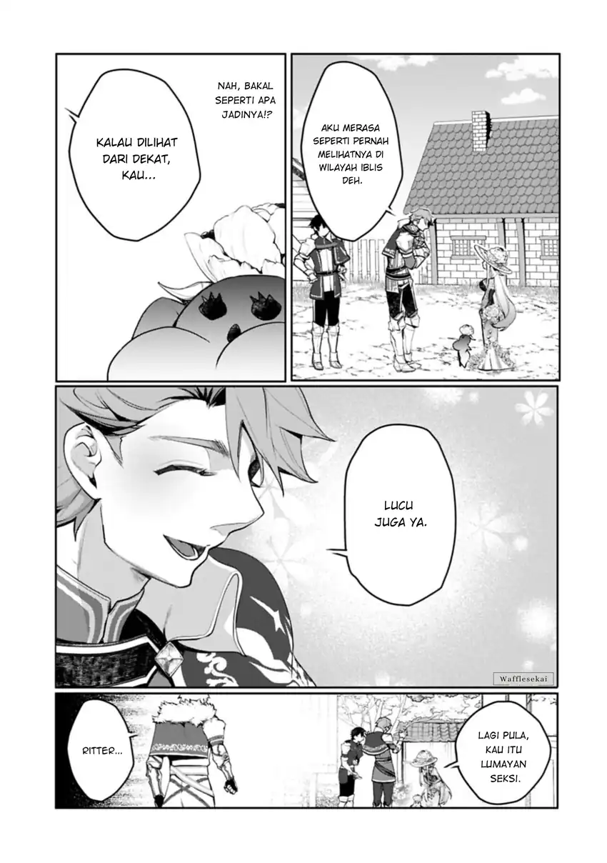 Mandragora tte Baretara Toubatsu desu ka?: Hana no Majo no Hohoemi wa Kanchigai no Tane o Maku Chapter 8.1 - halaman 14