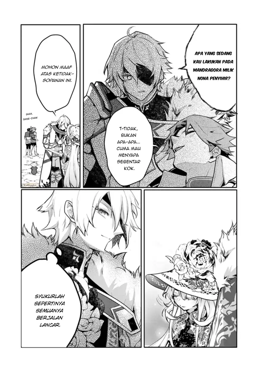 Mandragora tte Baretara Toubatsu desu ka?: Hana no Majo no Hohoemi wa Kanchigai no Tane o Maku Chapter 8.1 - halaman 15