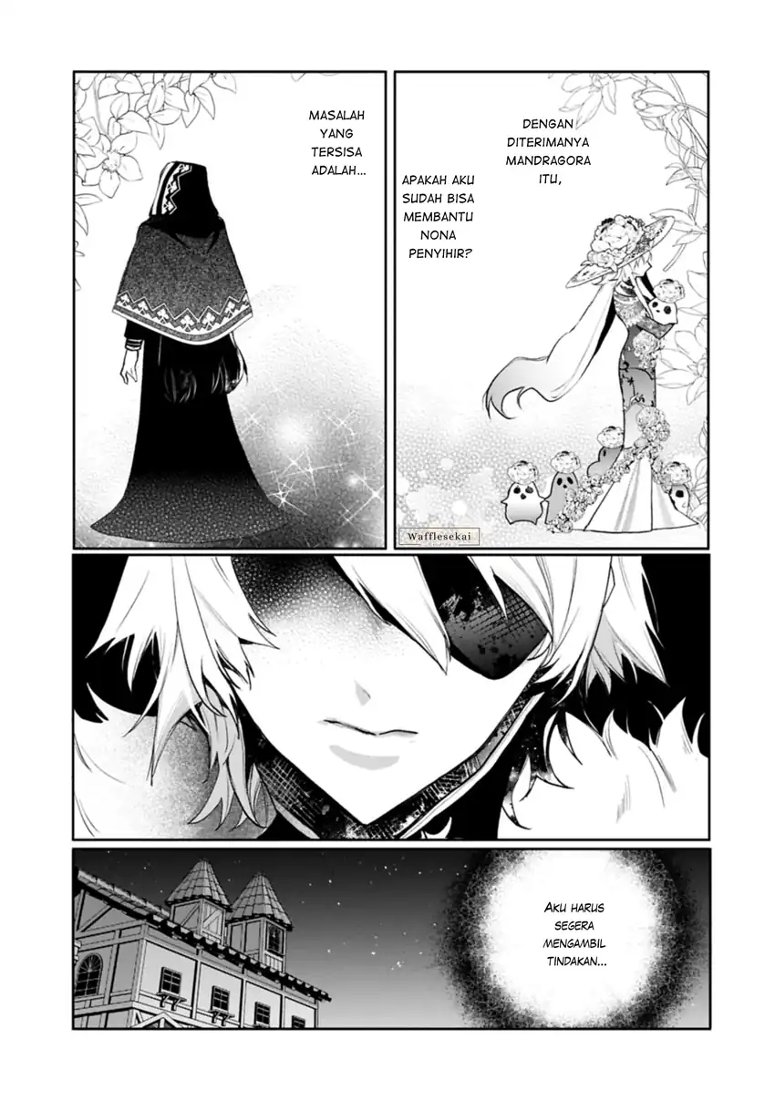 Mandragora tte Baretara Toubatsu desu ka?: Hana no Majo no Hohoemi wa Kanchigai no Tane o Maku Chapter 8.1 - halaman 16