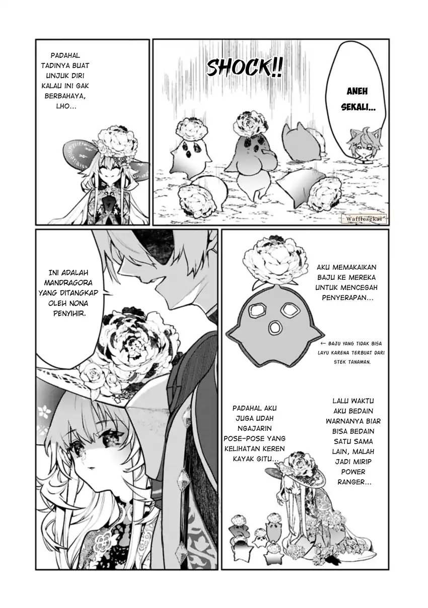 Mandragora tte Baretara Toubatsu desu ka?: Hana no Majo no Hohoemi wa Kanchigai no Tane o Maku Chapter 8.1 - halaman 5