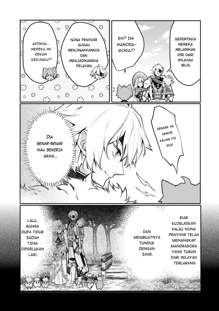 Mandragora tte Baretara Toubatsu desu ka?: Hana no Majo no Hohoemi wa Kanchigai no Tane o Maku Chapter 8.1 - halaman 6