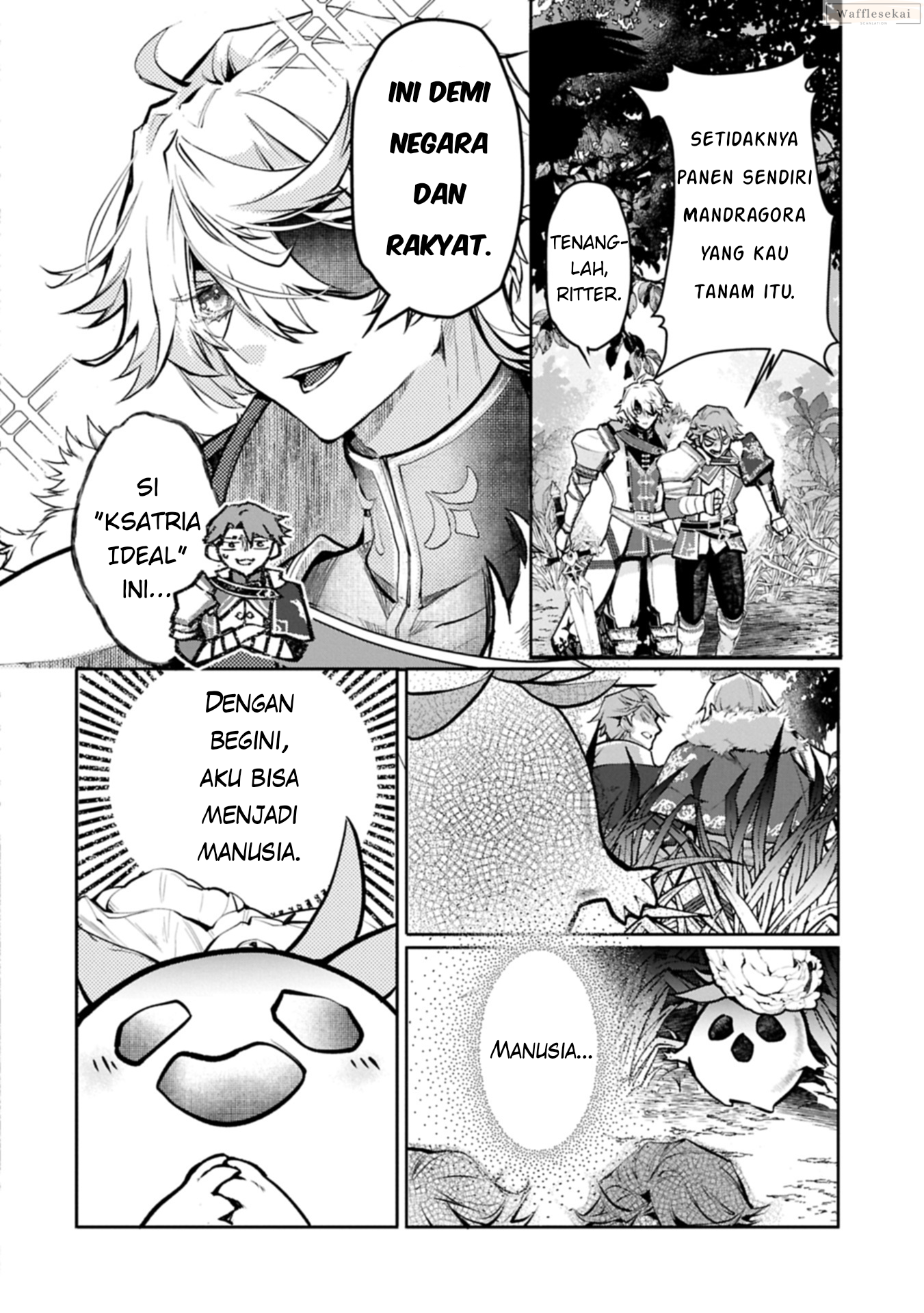 Mandragora tte Baretara Toubatsu desu ka? Hana no Majo no Hohoemi wa Kanchigai no Tane wo Maku Chapter 1 - halaman 29