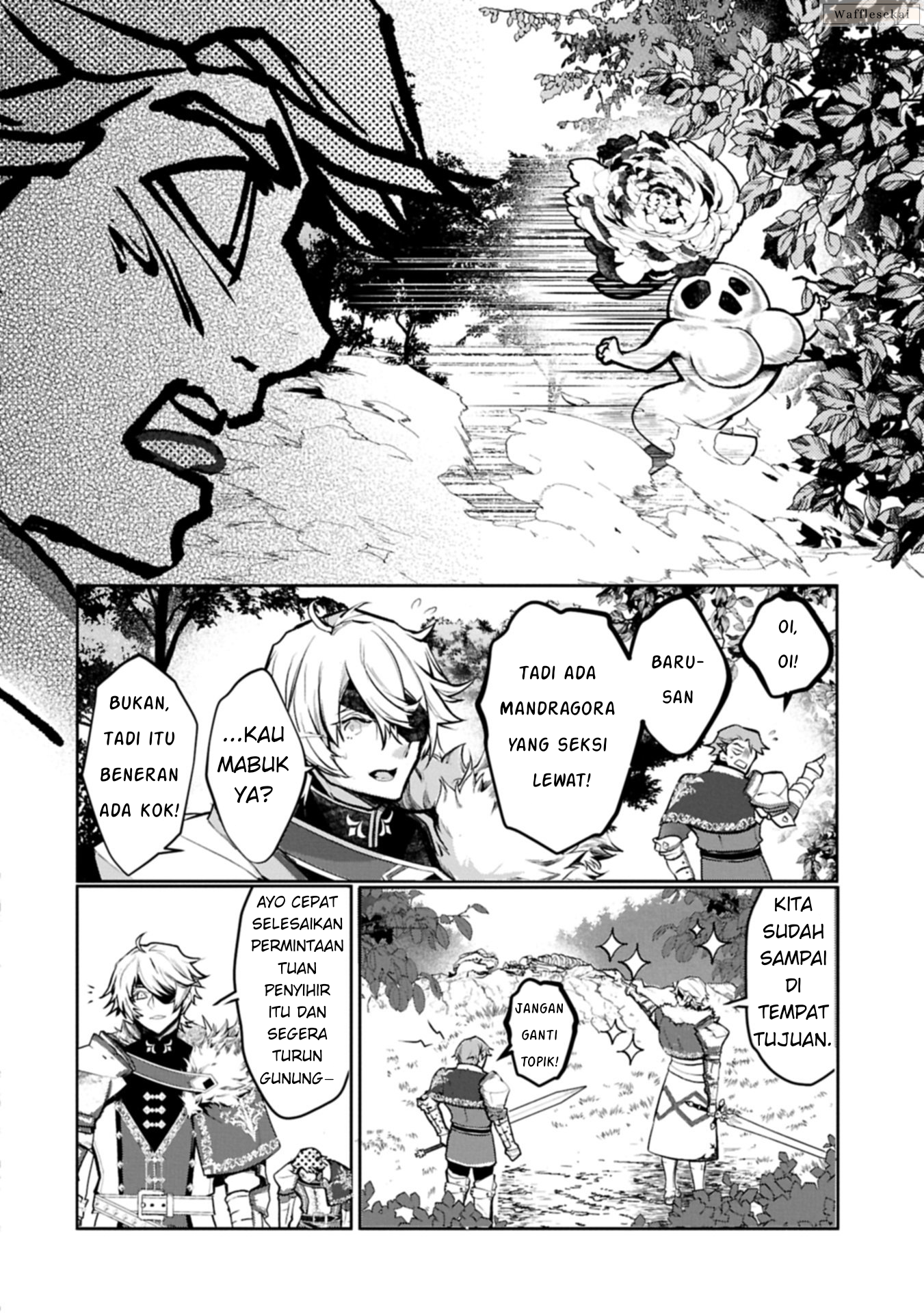 Mandragora tte Baretara Toubatsu desu ka? Hana no Majo no Hohoemi wa Kanchigai no Tane wo Maku Chapter 1 - halaman 31