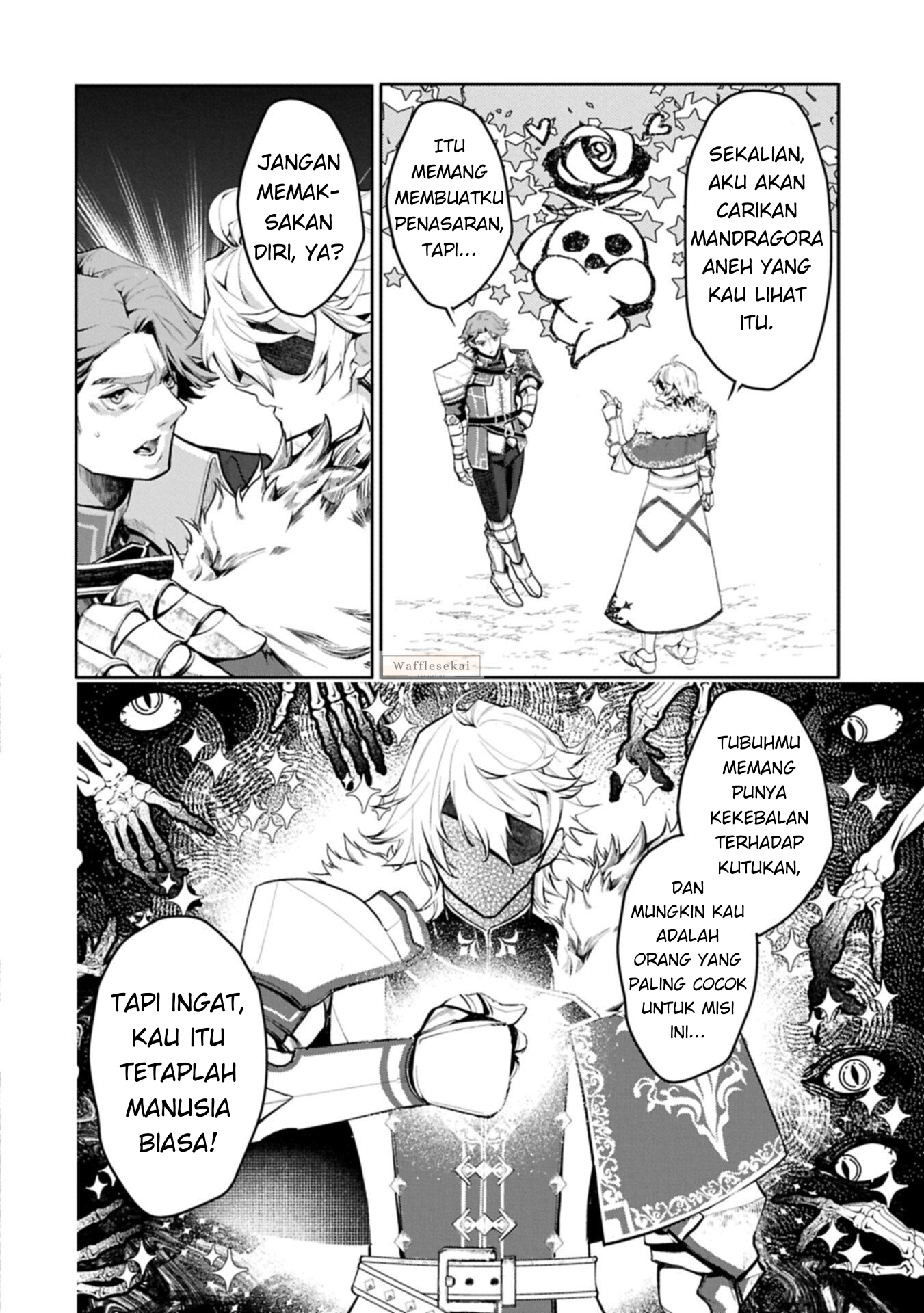 Mandragora tte Baretara Toubatsu desu ka? Hana no Majo no Hohoemi wa Kanchigai no Tane wo Maku Chapter 2.1 - halaman 3