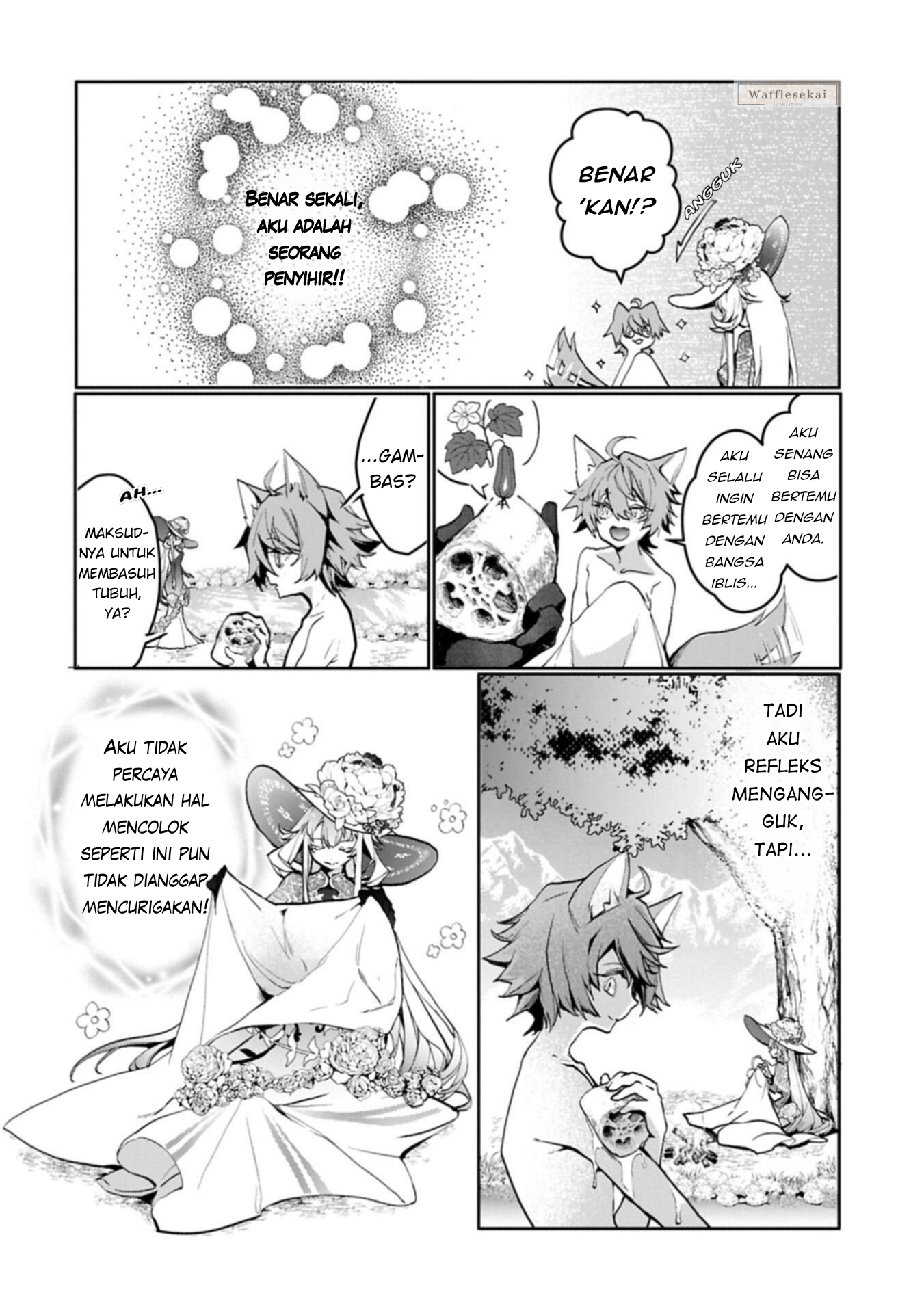 Mandragora tte Baretara Toubatsu desu ka? Hana no Majo no Hohoemi wa Kanchigai no Tane wo Maku Chapter 3.1 - halaman 14