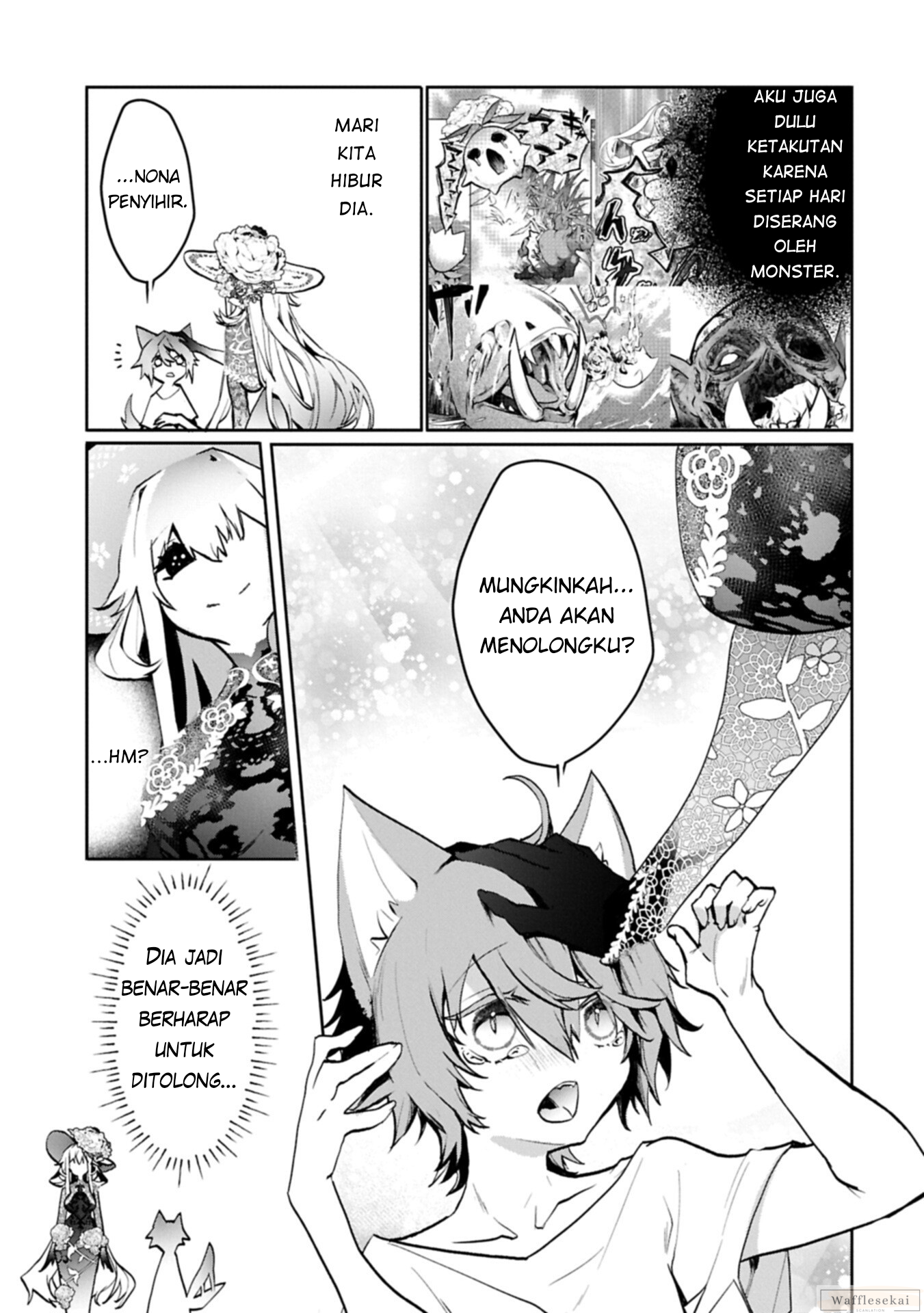 Mandragora tte Baretara Toubatsu desu ka? Hana no Majo no Hohoemi wa Kanchigai no Tane wo Maku Chapter 3.1 - halaman 19