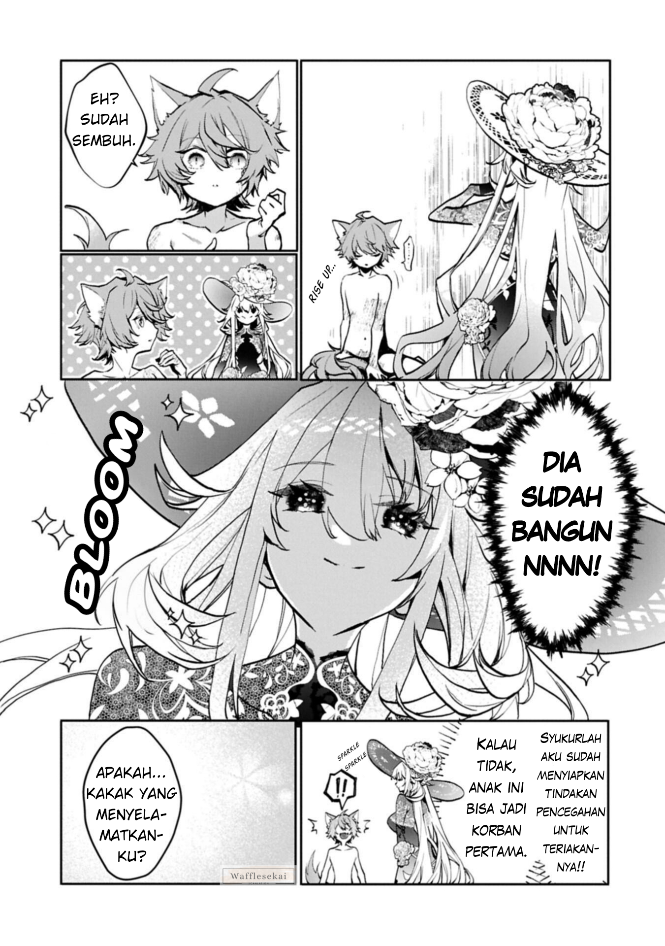 Mandragora tte Baretara Toubatsu desu ka? Hana no Majo no Hohoemi wa Kanchigai no Tane wo Maku Chapter 3.1 - halaman 7