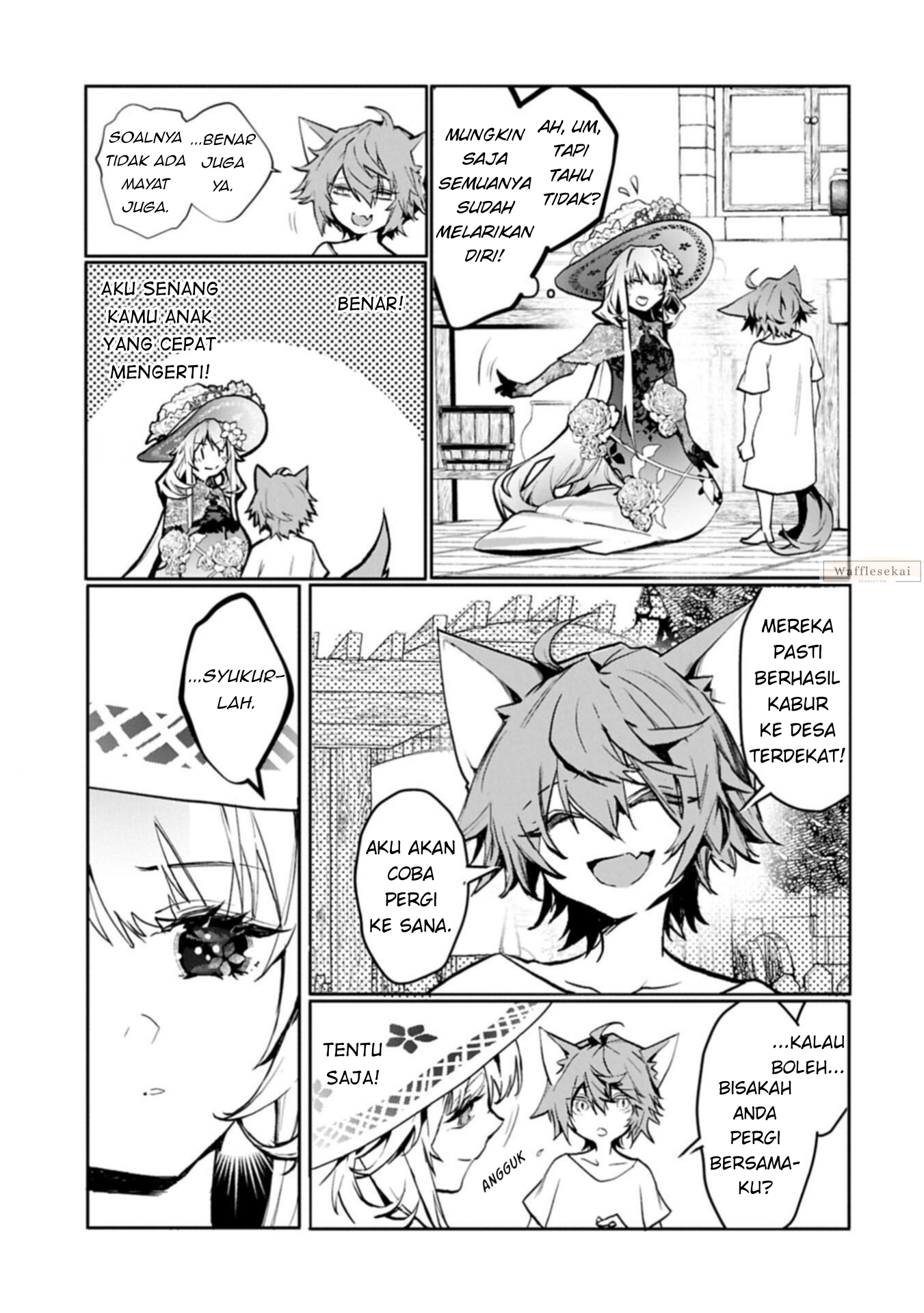 Mandragora tte Baretara Toubatsu desu ka? Hana no Majo no Hohoemi wa Kanchigai no Tane wo Maku Chapter 3.2 - halaman 12