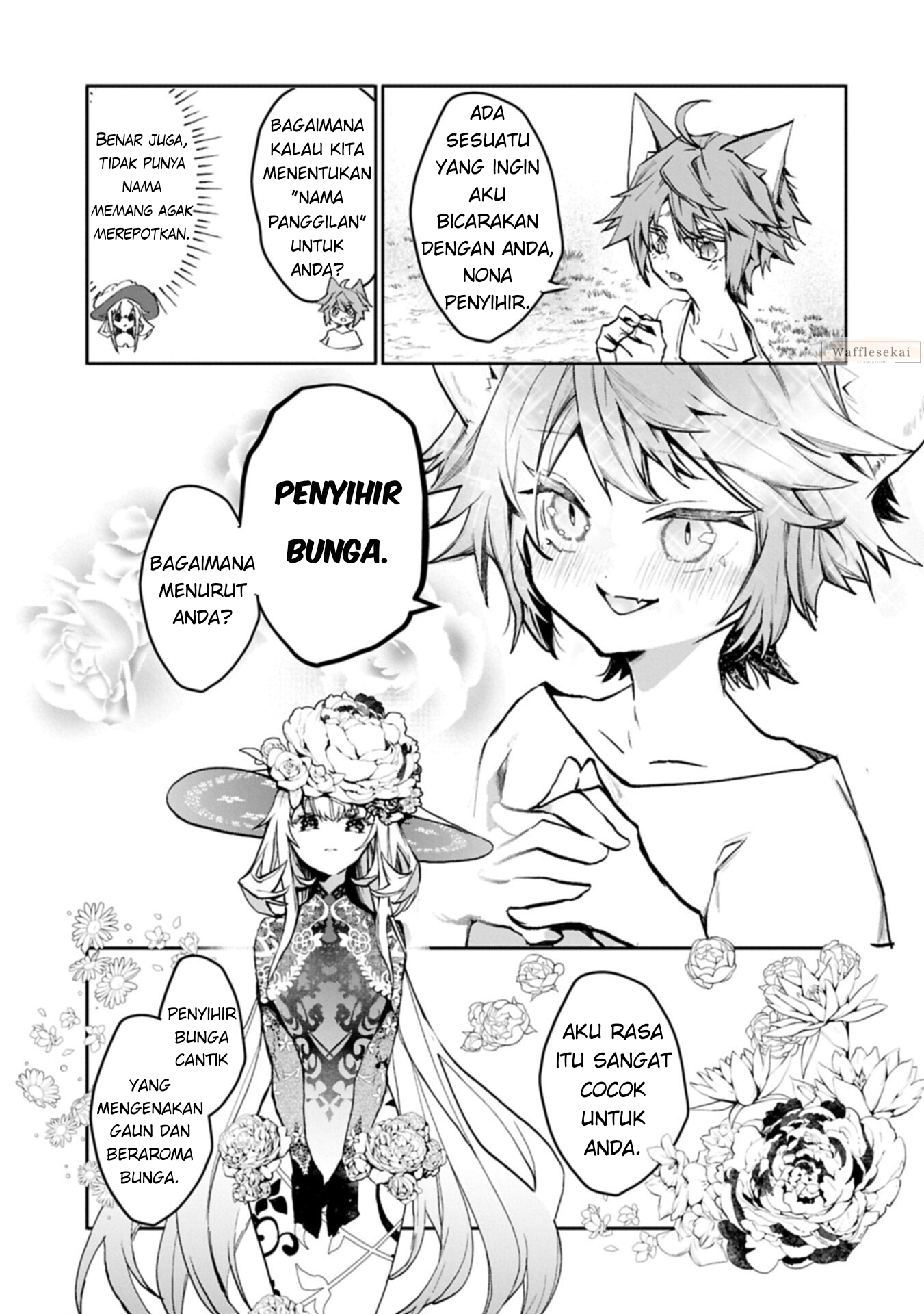 Mandragora tte Baretara Toubatsu desu ka? Hana no Majo no Hohoemi wa Kanchigai no Tane wo Maku Chapter 3.2 - halaman 17