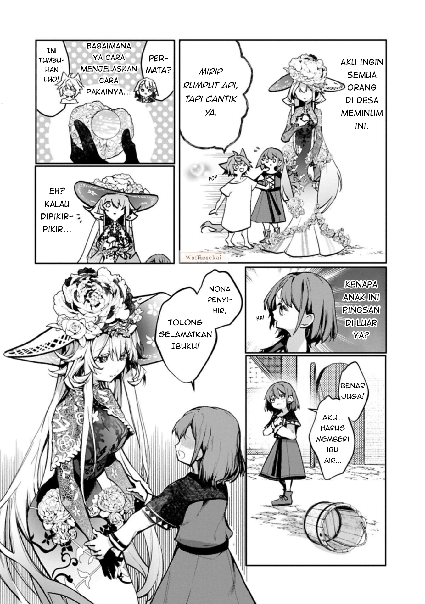 Mandragora tte Baretara Toubatsu desu ka? Hana no Majo no Hohoemi wa Kanchigai no Tane wo Maku Chapter 4.1 - halaman 8