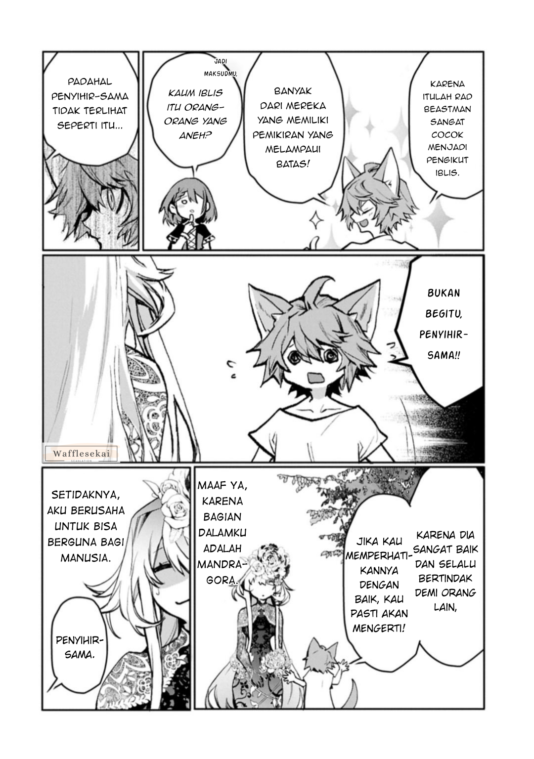 Mandragora tte Baretara Toubatsu desu ka? Hana no Majo no Hohoemi wa Kanchigai no Tane wo Maku Chapter 5.2 - halaman 15