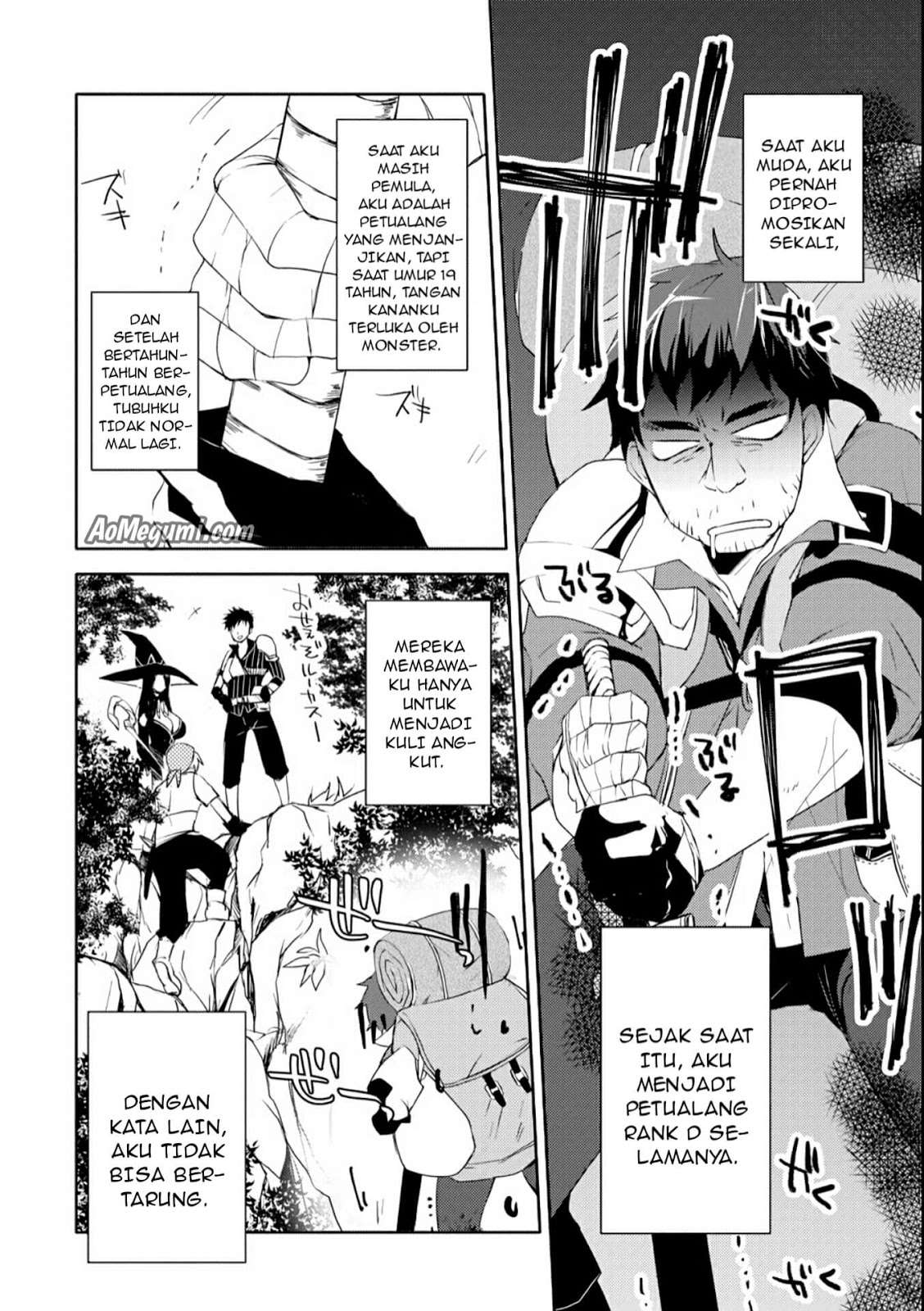 Mannen D-Rank no Chuunen Boukensha, Yotta Ikioi de Densetsu no Ken wo Hikkonuku Chapter 1 - halaman 8