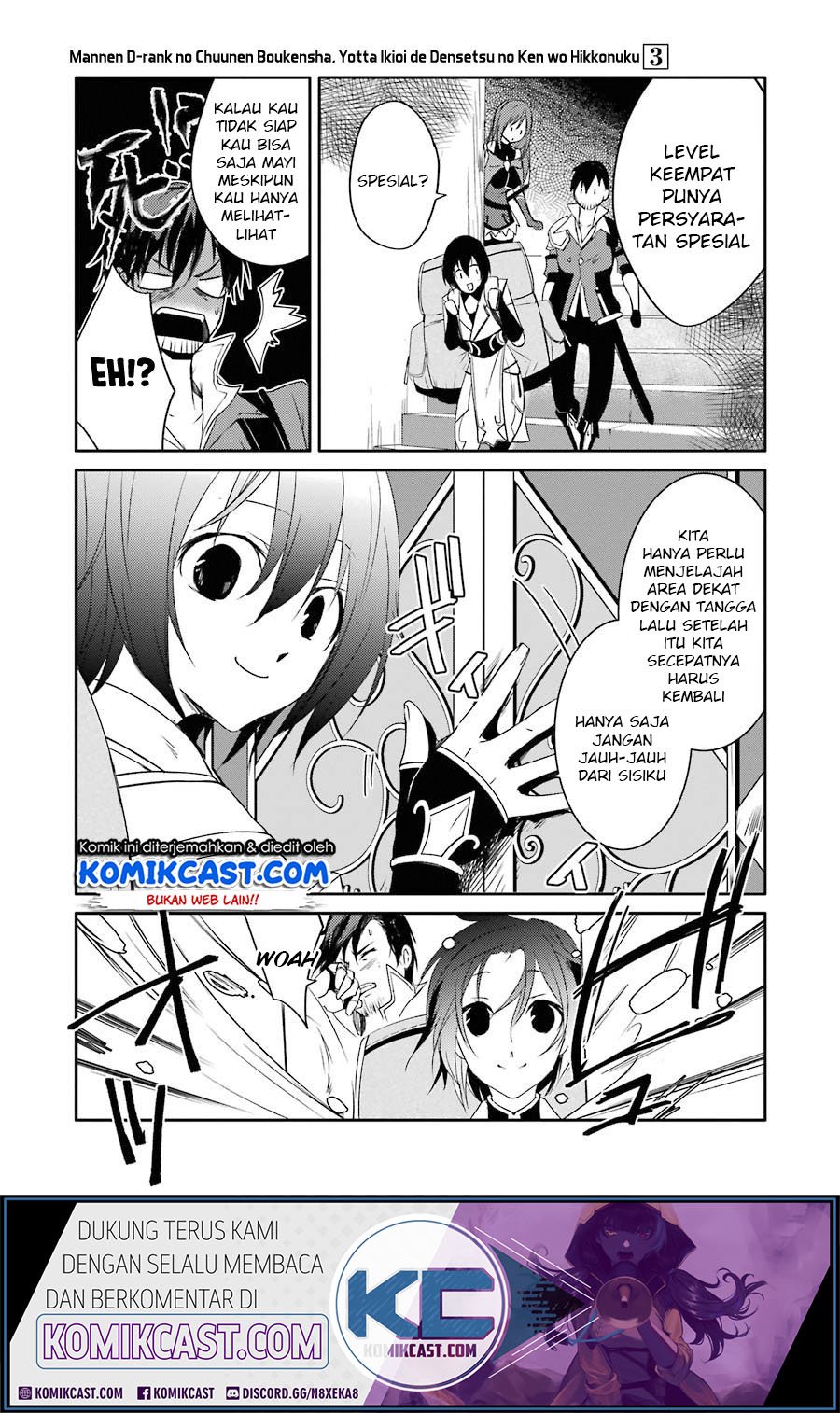 Mannen D-Rank no Chuunen Boukensha, Yotta Ikioi de Densetsu no Ken wo Hikkonuku Chapter 14 - halaman 28