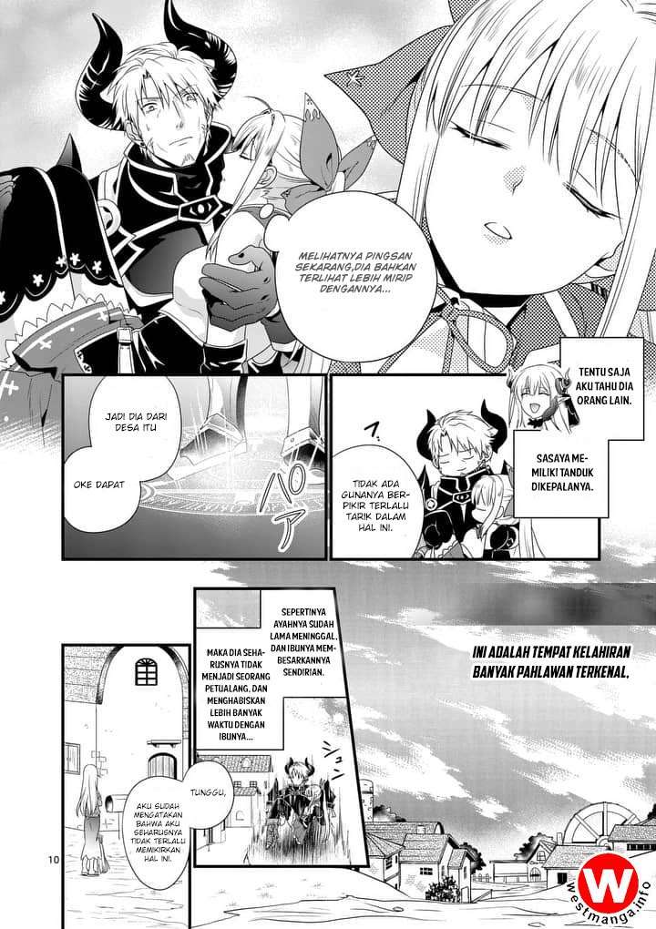 Maou desu Onna Yuusha no Hahaoya to Saikon Shita no de Onna Yuusha ga Giri no Musume ni Narimashita Chapter 1 - halaman 10