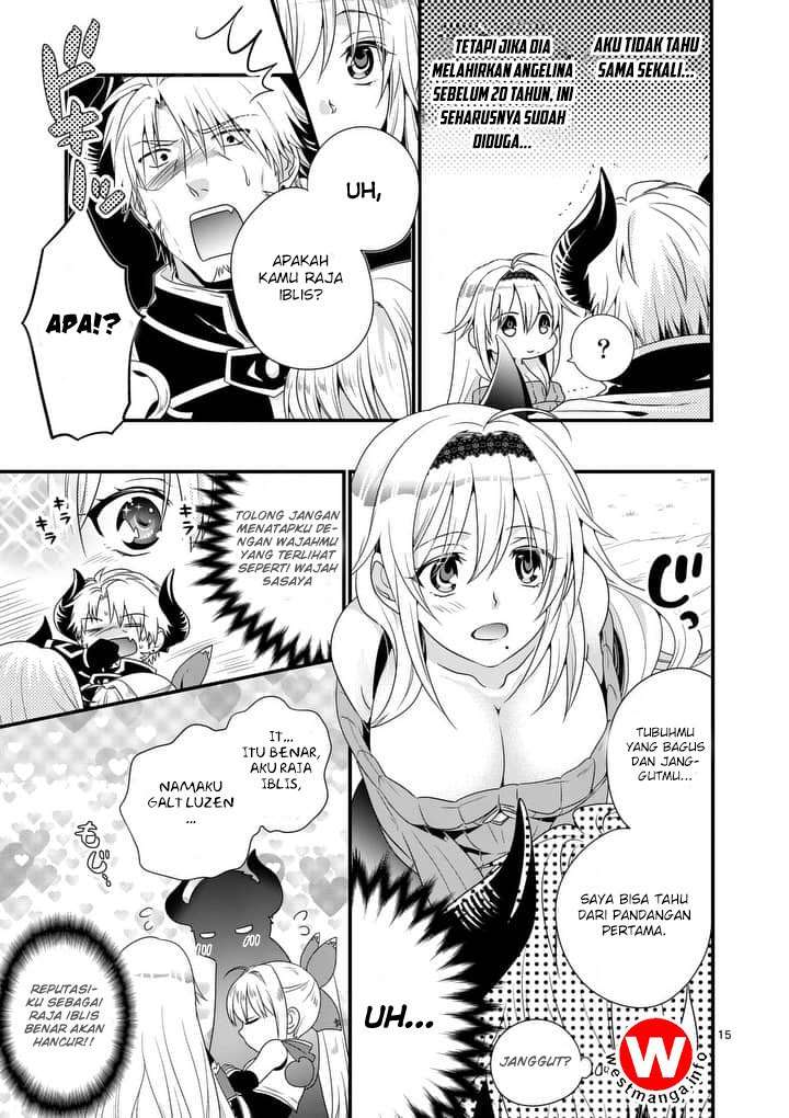 Maou desu Onna Yuusha no Hahaoya to Saikon Shita no de Onna Yuusha ga Giri no Musume ni Narimashita Chapter 1 - halaman 16