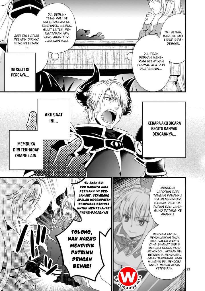 Maou desu Onna Yuusha no Hahaoya to Saikon Shita no de Onna Yuusha ga Giri no Musume ni Narimashita Chapter 1 - halaman 24