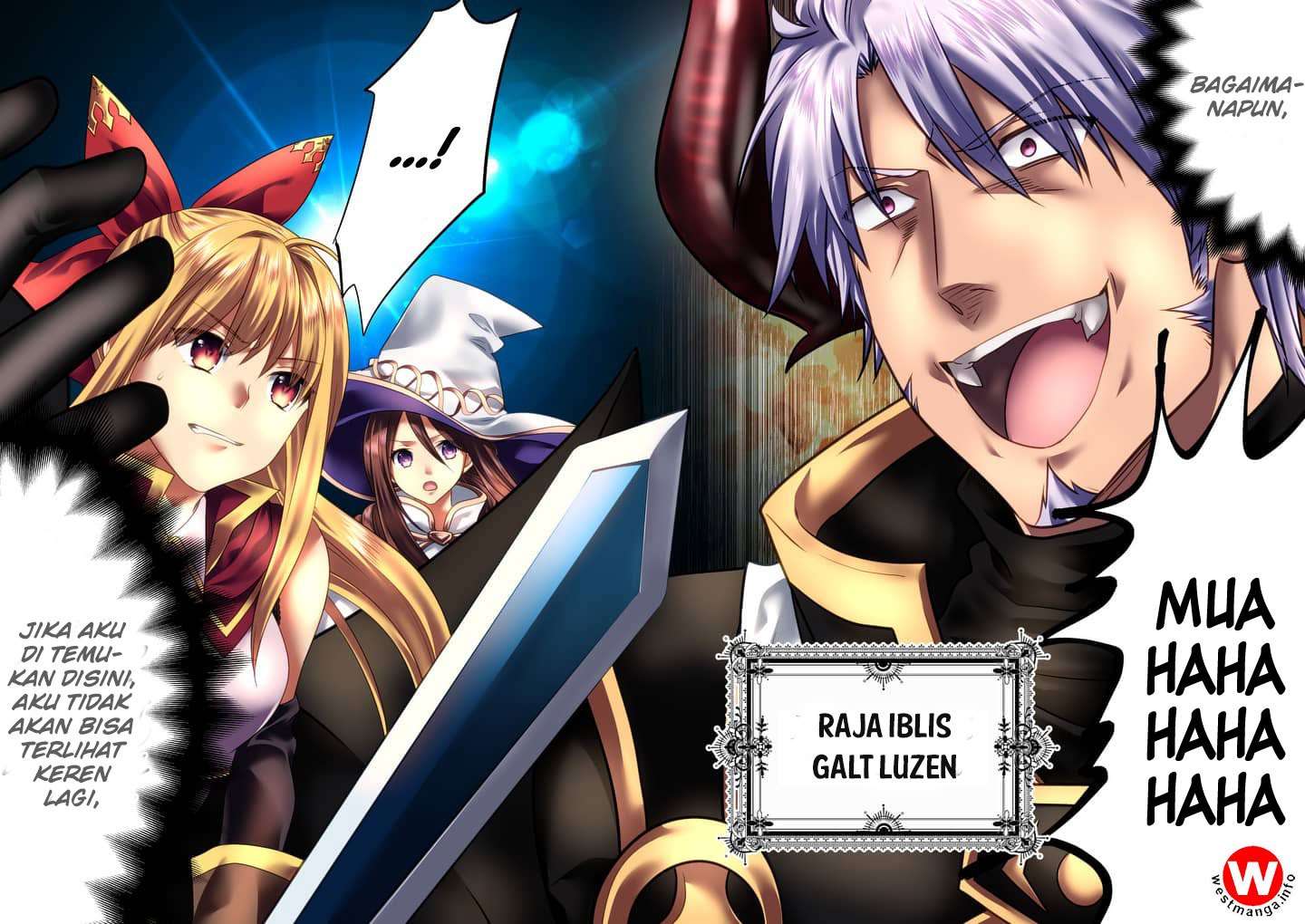 Maou desu Onna Yuusha no Hahaoya to Saikon Shita no de Onna Yuusha ga Giri no Musume ni Narimashita Chapter 1 - halaman 3