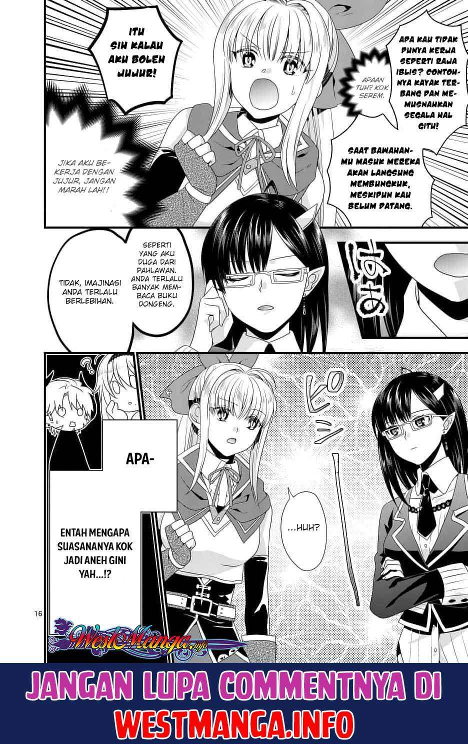 Maou desu Onna Yuusha no Hahaoya to Saikon Shita no de Onna Yuusha ga Giri no Musume ni Narimashita Chapter 11 - halaman 18