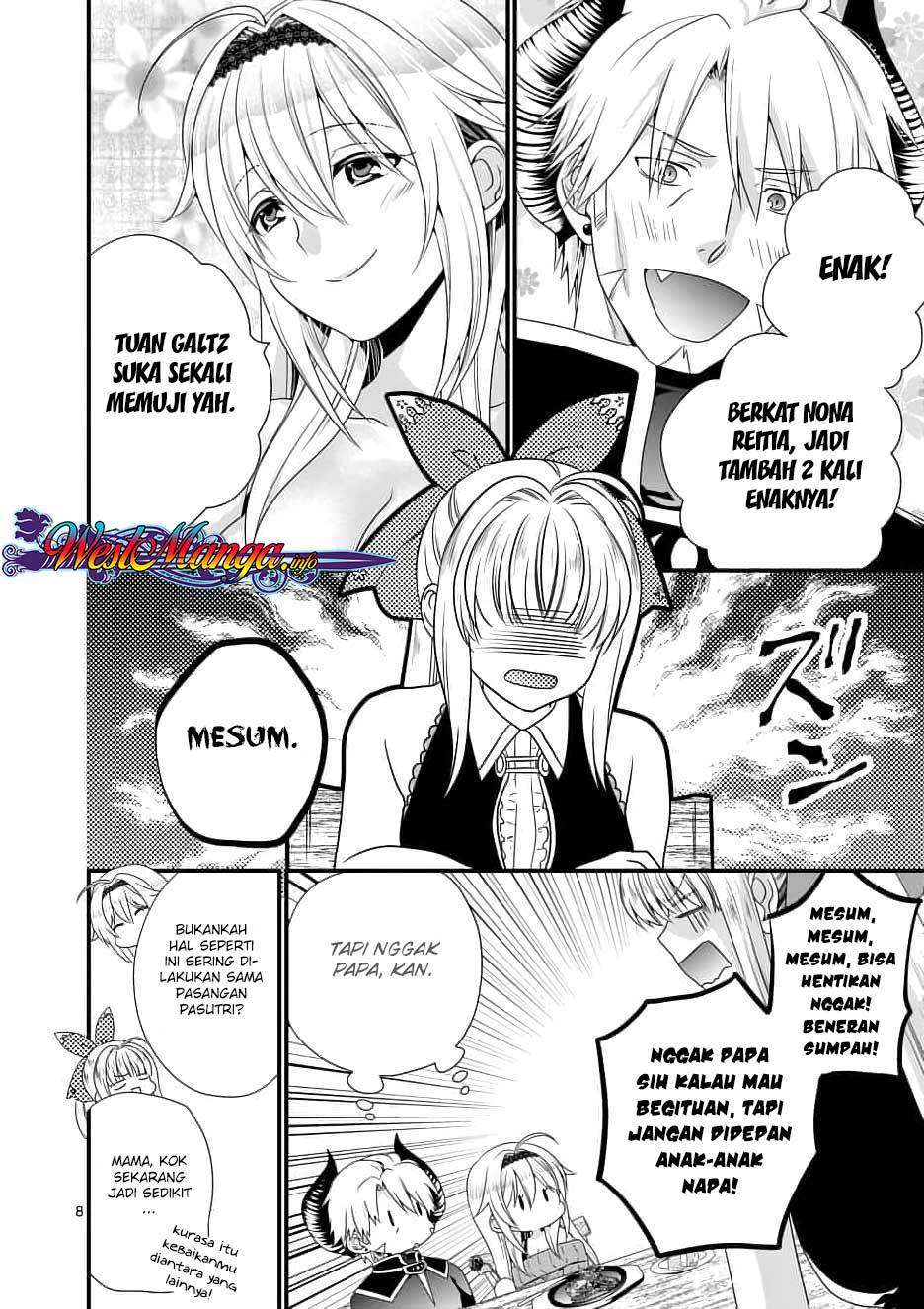 Maou desu Onna Yuusha no Hahaoya to Saikon Shita no de Onna Yuusha ga Giri no Musume ni Narimashita Chapter 11 - halaman 9