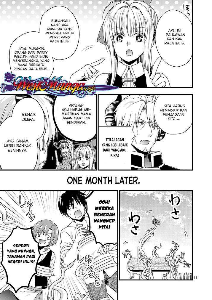 Maou desu Onna Yuusha no Hahaoya to Saikon Shita no de Onna Yuusha ga Giri no Musume ni Narimashita Chapter 12 - halaman 17