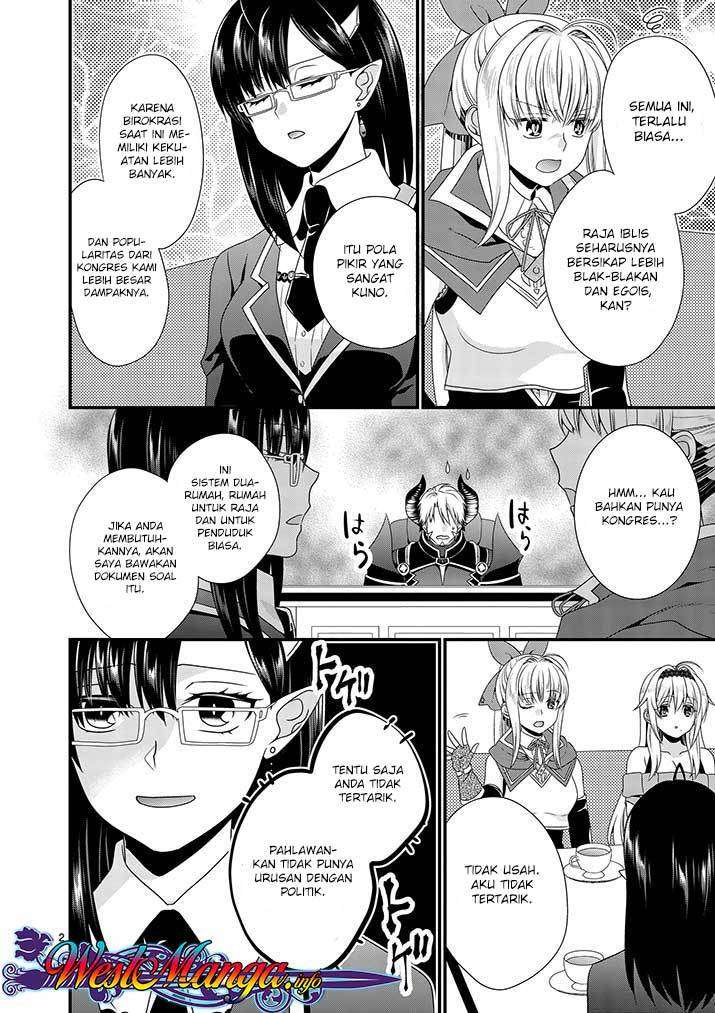 Maou desu Onna Yuusha no Hahaoya to Saikon Shita no de Onna Yuusha ga Giri no Musume ni Narimashita Chapter 12 - halaman 2