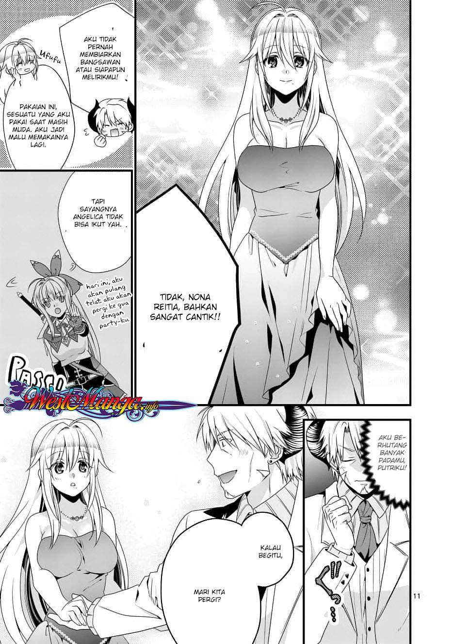 Maou desu Onna Yuusha no Hahaoya to Saikon Shita no de Onna Yuusha ga Giri no Musume ni Narimashita Chapter 13 - halaman 14