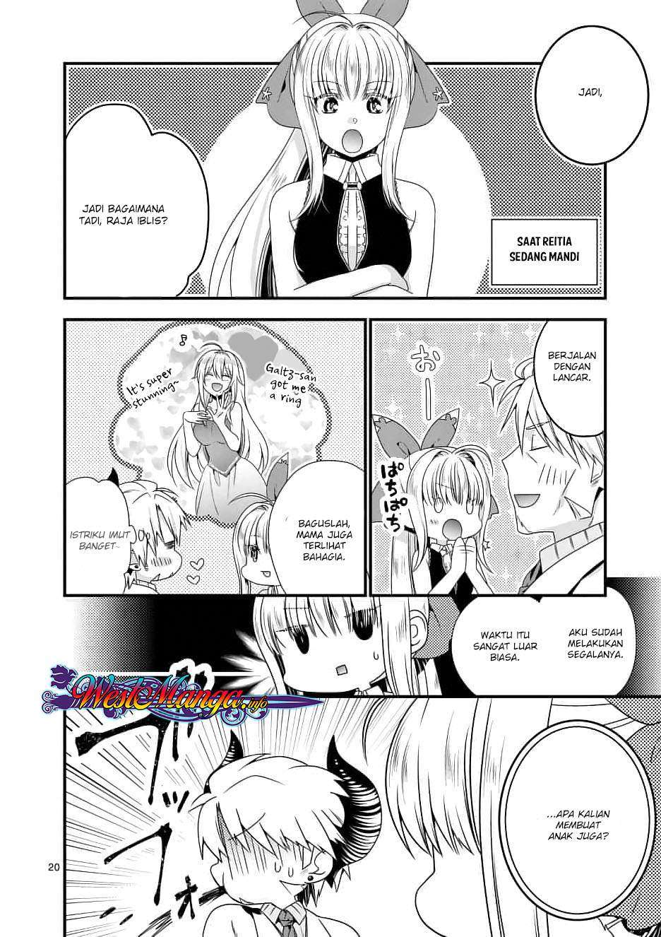 Maou desu Onna Yuusha no Hahaoya to Saikon Shita no de Onna Yuusha ga Giri no Musume ni Narimashita Chapter 13 - halaman 23