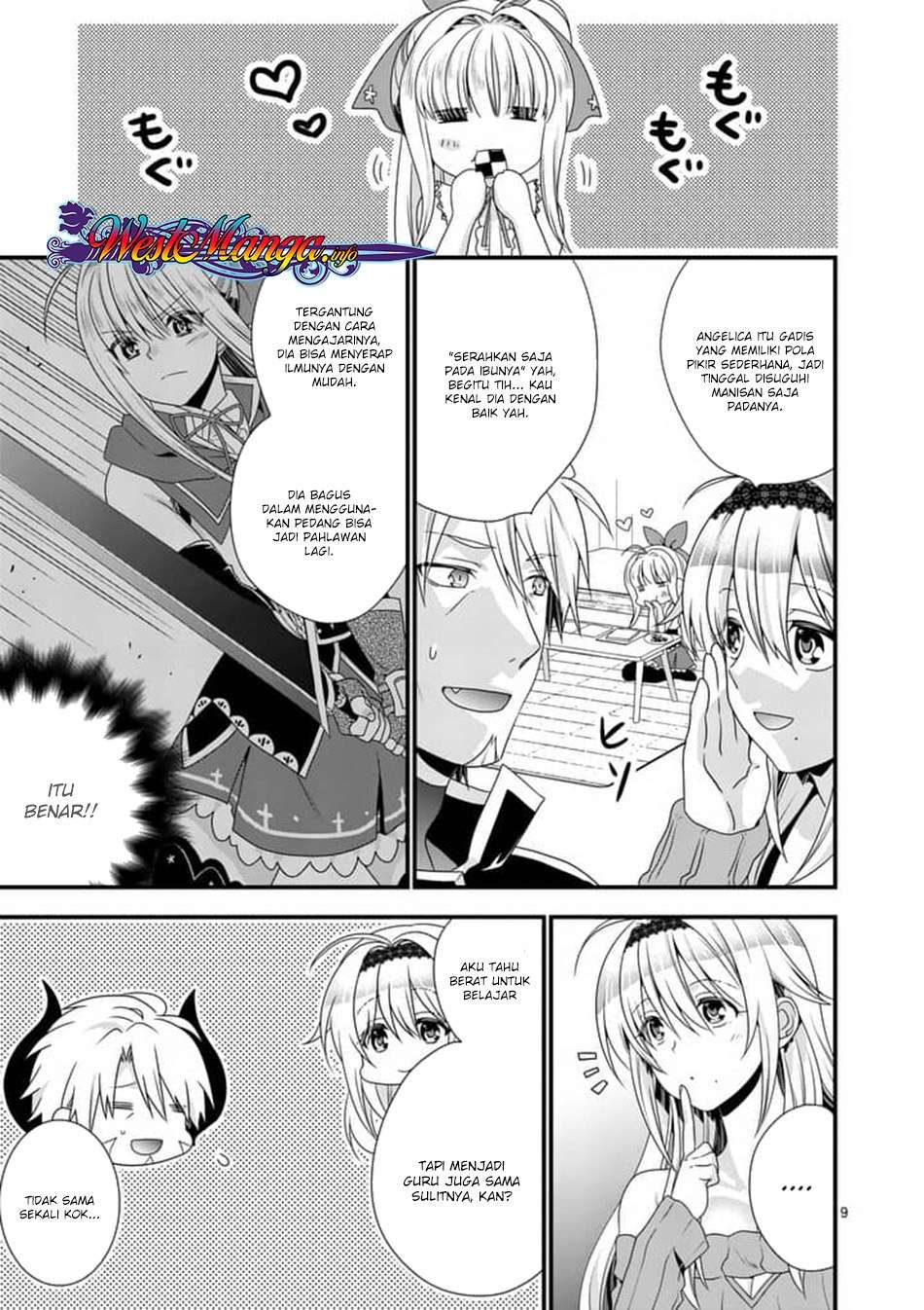 Maou desu Onna Yuusha no Hahaoya to Saikon Shita no de Onna Yuusha ga Giri no Musume ni Narimashita Chapter 14 - halaman 11