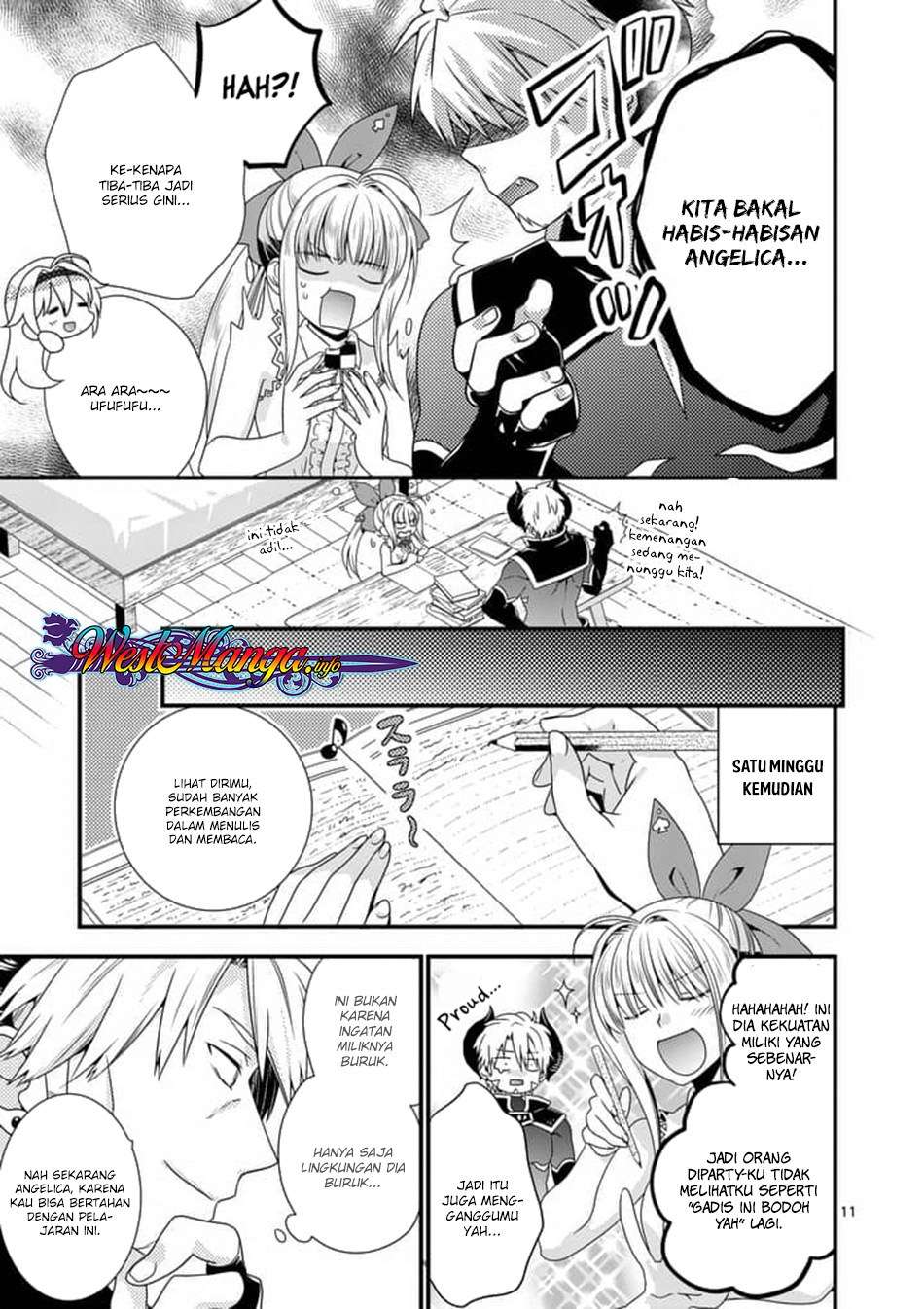 Maou desu Onna Yuusha no Hahaoya to Saikon Shita no de Onna Yuusha ga Giri no Musume ni Narimashita Chapter 14 - halaman 14