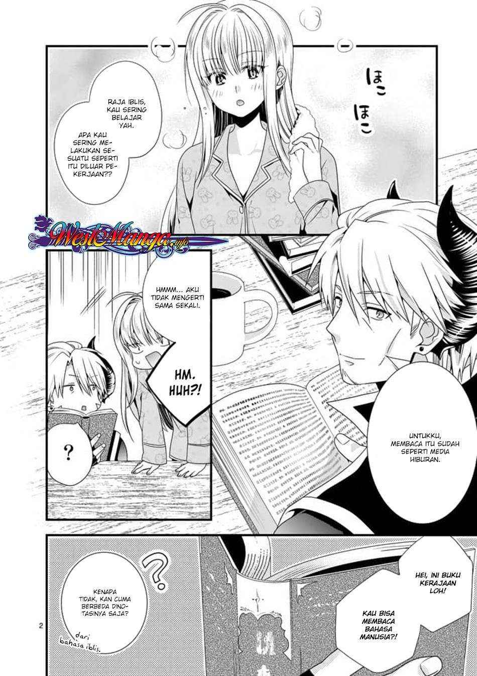 Maou desu Onna Yuusha no Hahaoya to Saikon Shita no de Onna Yuusha ga Giri no Musume ni Narimashita Chapter 14 - halaman 4