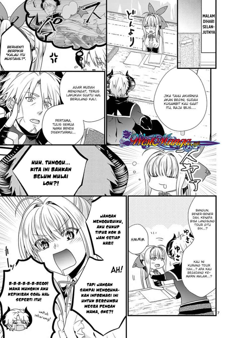 Maou desu Onna Yuusha no Hahaoya to Saikon Shita no de Onna Yuusha ga Giri no Musume ni Narimashita Chapter 14 - halaman 9