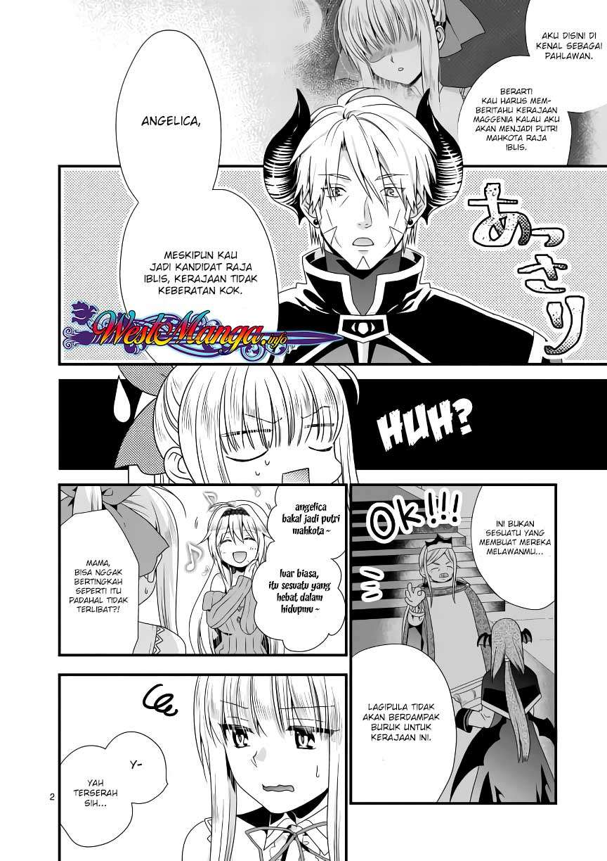 Maou desu Onna Yuusha no Hahaoya to Saikon Shita no de Onna Yuusha ga Giri no Musume ni Narimashita Chapter 16 - halaman 2