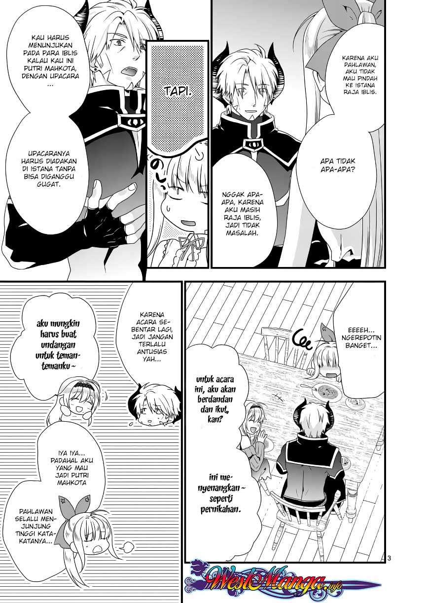 Maou desu Onna Yuusha no Hahaoya to Saikon Shita no de Onna Yuusha ga Giri no Musume ni Narimashita Chapter 16 - halaman 4