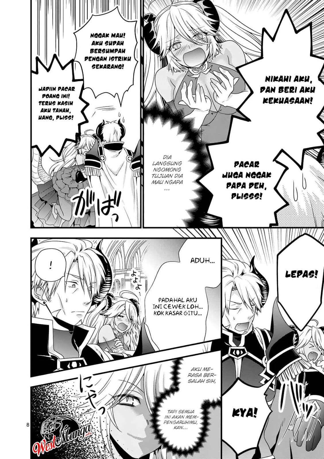 Maou desu Onna Yuusha no Hahaoya to Saikon Shita no de Onna Yuusha ga Giri no Musume ni Narimashita Chapter 17 - halaman 10
