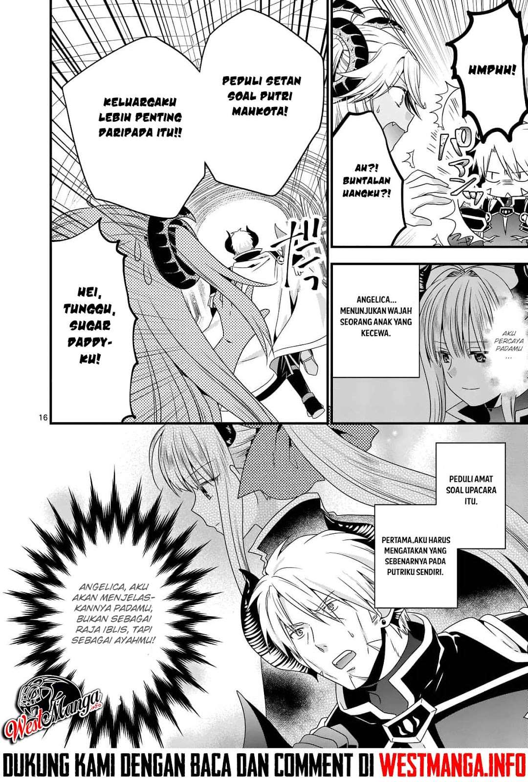 Maou desu Onna Yuusha no Hahaoya to Saikon Shita no de Onna Yuusha ga Giri no Musume ni Narimashita Chapter 17 - halaman 19