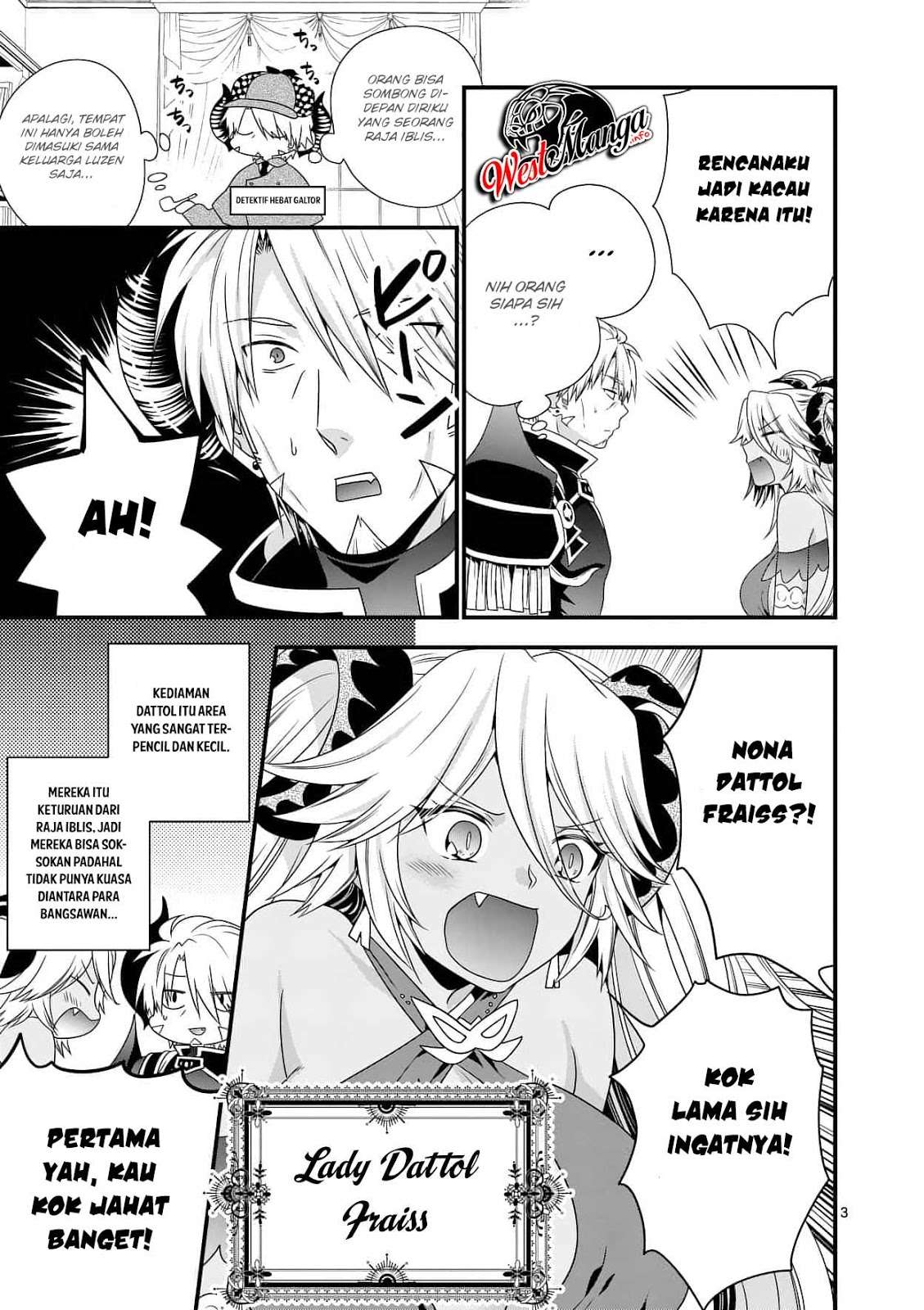 Maou desu Onna Yuusha no Hahaoya to Saikon Shita no de Onna Yuusha ga Giri no Musume ni Narimashita Chapter 17 - halaman 5