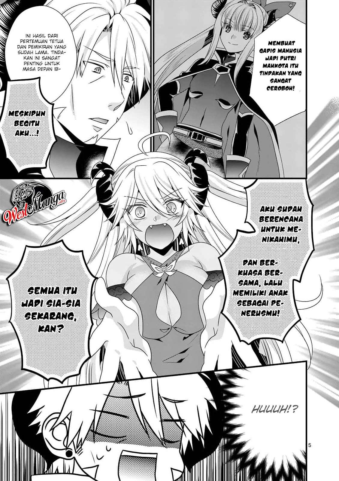 Maou desu Onna Yuusha no Hahaoya to Saikon Shita no de Onna Yuusha ga Giri no Musume ni Narimashita Chapter 17 - halaman 7
