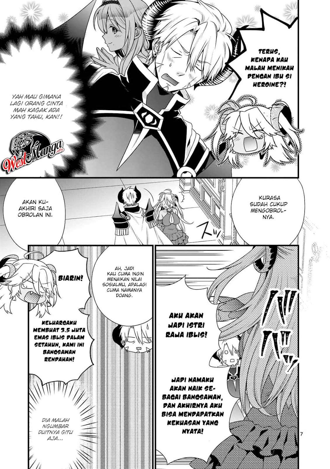 Maou desu Onna Yuusha no Hahaoya to Saikon Shita no de Onna Yuusha ga Giri no Musume ni Narimashita Chapter 17 - halaman 9