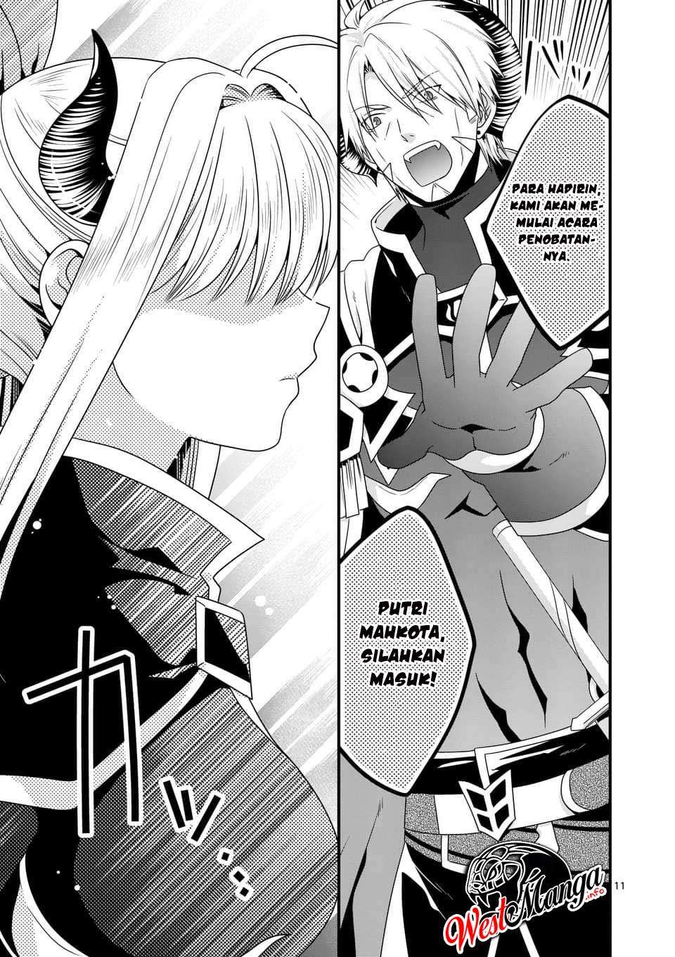 Maou desu Onna Yuusha no Hahaoya to Saikon Shita no de Onna Yuusha ga Giri no Musume ni Narimashita Chapter 18 - halaman 14