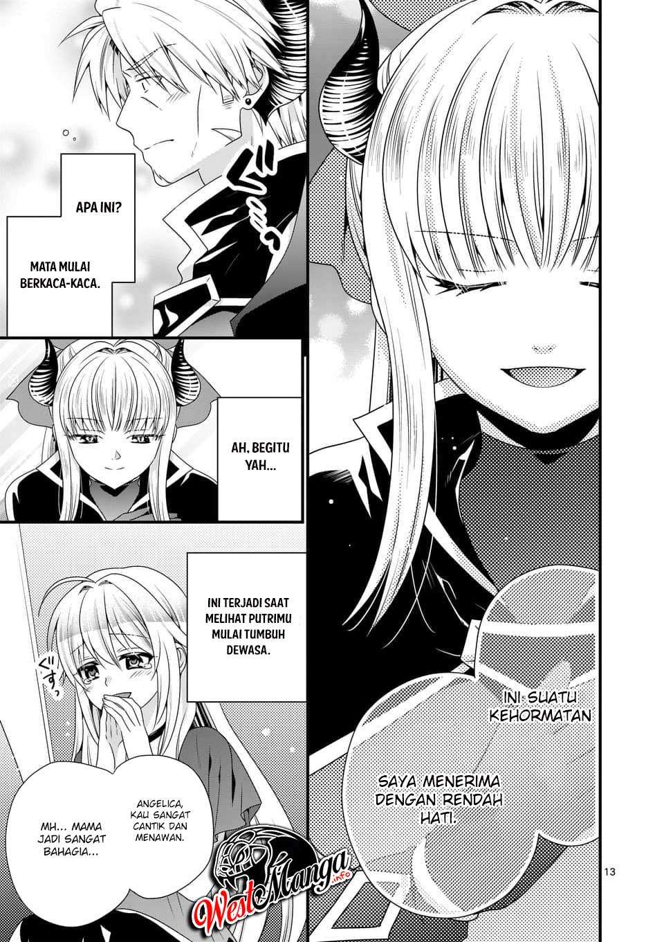 Maou desu Onna Yuusha no Hahaoya to Saikon Shita no de Onna Yuusha ga Giri no Musume ni Narimashita Chapter 18 - halaman 16