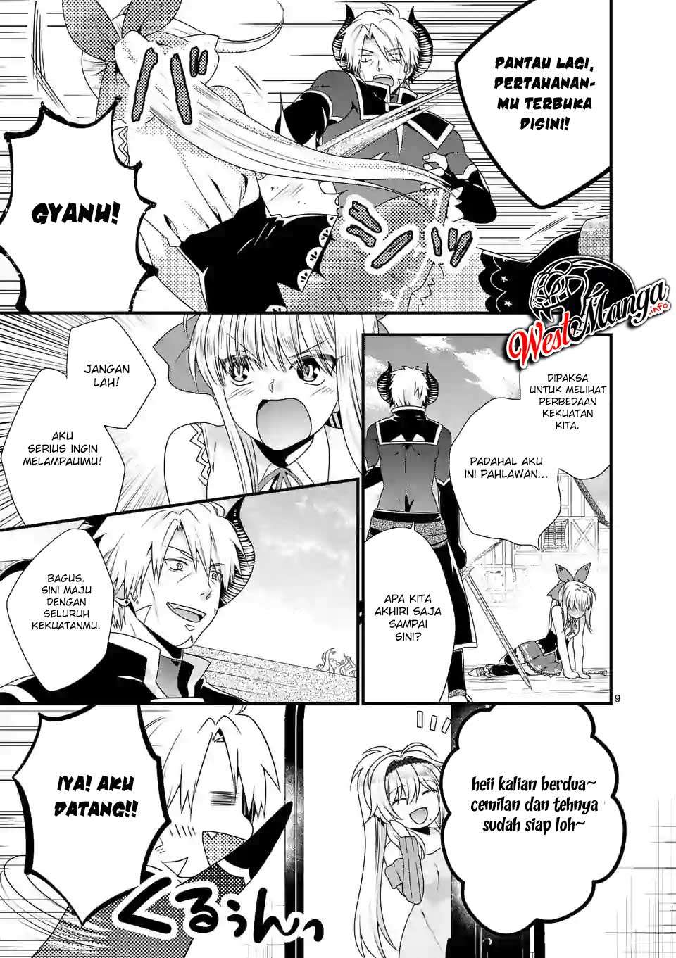 Maou desu Onna Yuusha no Hahaoya to Saikon Shita no de Onna Yuusha ga Giri no Musume ni Narimashita Chapter 19 - halaman 12