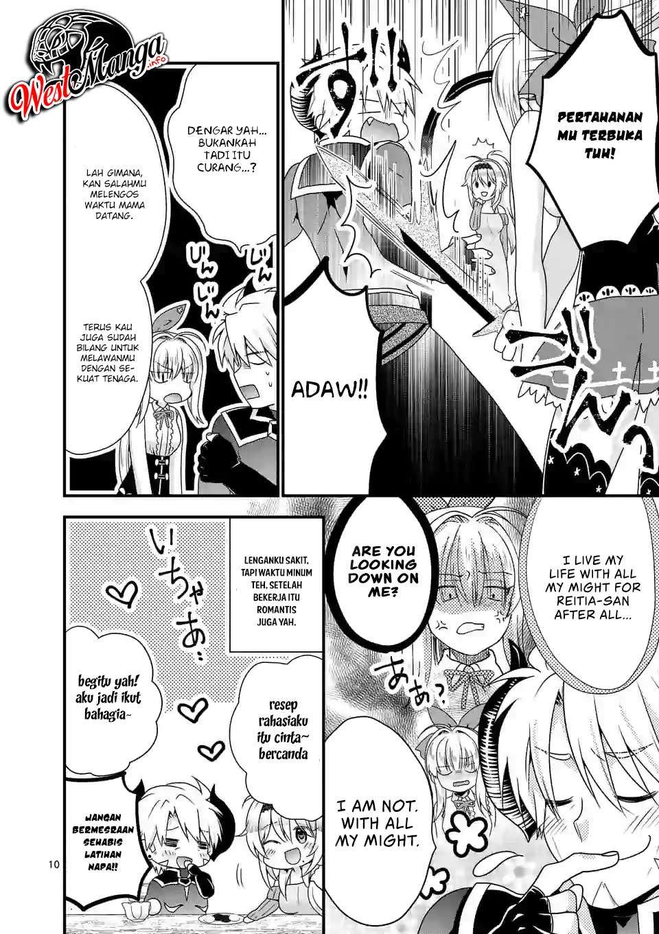 Maou desu Onna Yuusha no Hahaoya to Saikon Shita no de Onna Yuusha ga Giri no Musume ni Narimashita Chapter 19 - halaman 13
