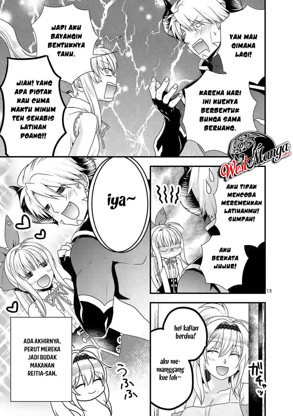 Maou desu Onna Yuusha no Hahaoya to Saikon Shita no de Onna Yuusha ga Giri no Musume ni Narimashita Chapter 19 - halaman 16