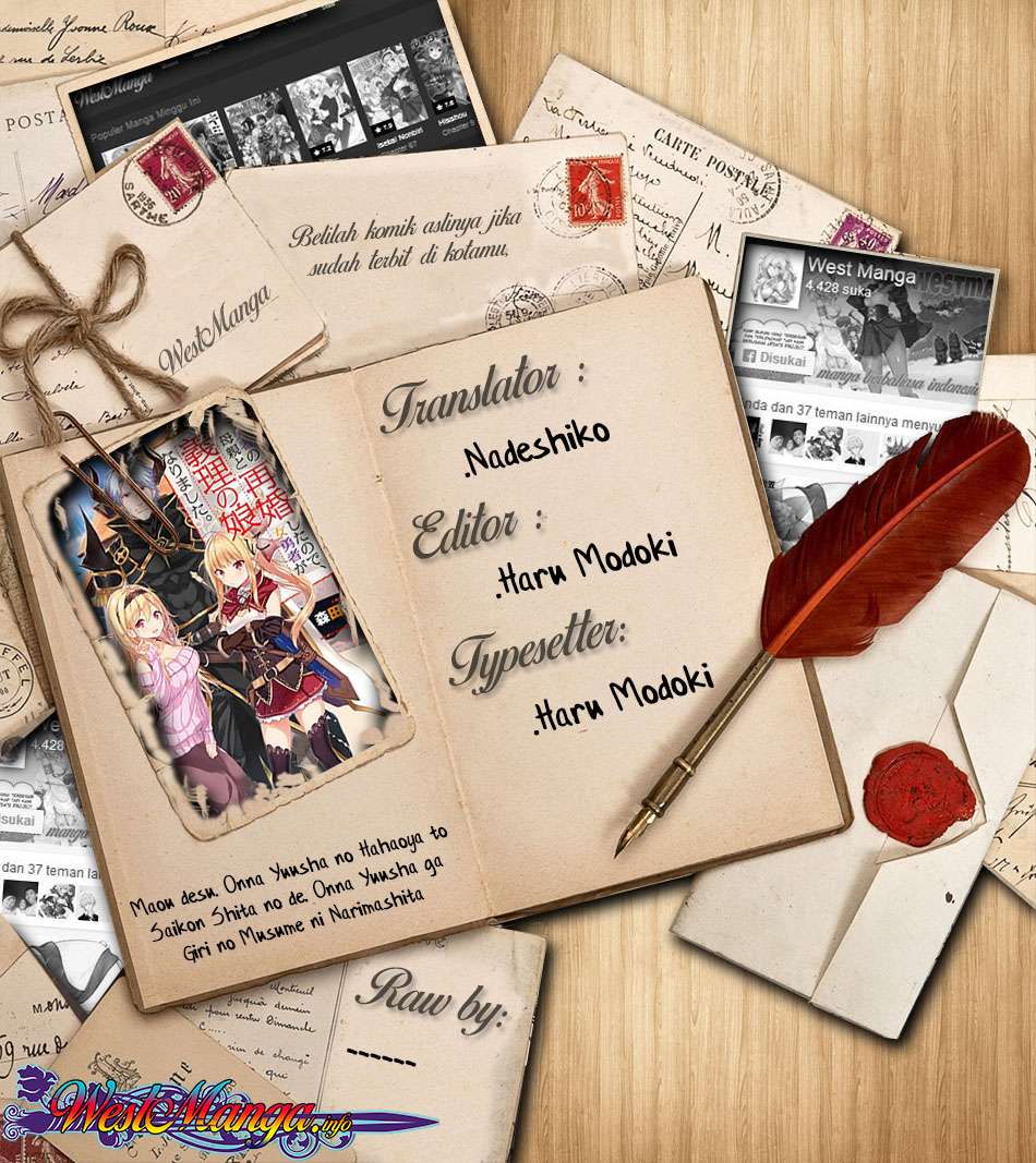 Maou desu Onna Yuusha no Hahaoya to Saikon Shita no de Onna Yuusha ga Giri no Musume ni Narimashita Chapter 19 - halaman 3