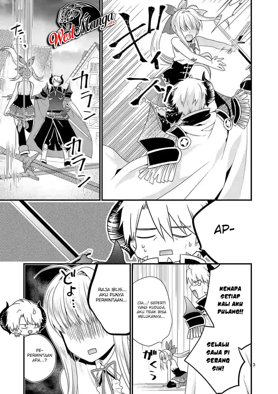 Maou desu Onna Yuusha no Hahaoya to Saikon Shita no de Onna Yuusha ga Giri no Musume ni Narimashita Chapter 19 - halaman 5
