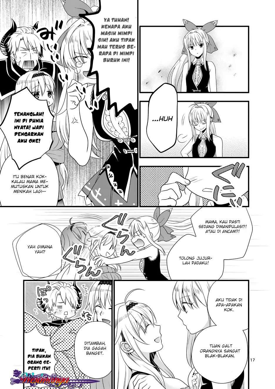 Maou desu Onna Yuusha no Hahaoya to Saikon Shita no de Onna Yuusha ga Giri no Musume ni Narimashita Chapter 2 - halaman 19